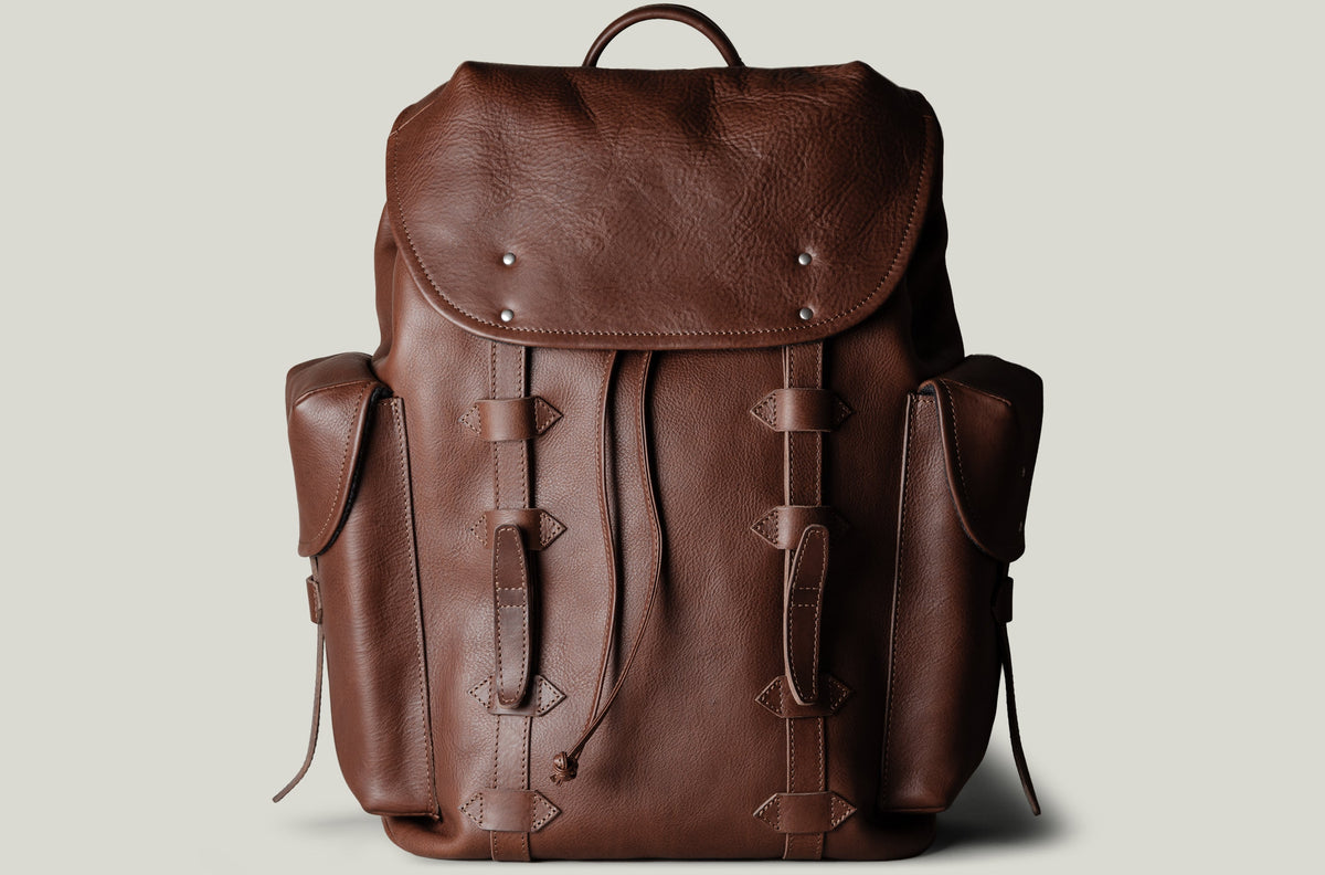 Leather Wander Backpack